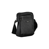 Calvin Klein Men's Black Polyester Shoulder Bag - One Size thumbnail