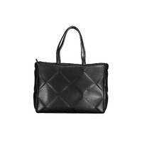 Calvin Klein Women's Black Polyester Handbag - One Size thumbnail