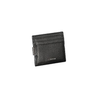 Calvin Klein Men's Black Leather Wallet - One Size thumbnail