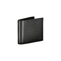Calvin Klein Men's Black Leather Wallet - One Size thumbnail