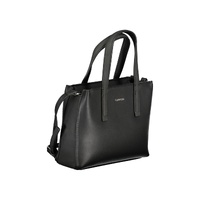 Calvin Klein Women's Black Polyester Handbag - One Size thumbnail