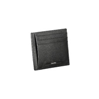Calvin Klein Men's Black Leather Wallet - One Size thumbnail