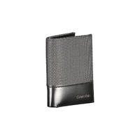 Calvin Klein Men's Black Leather Wallet - One Size thumbnail