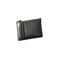 Calvin Klein Men's Black Leather Wallet - One Size thumbnail