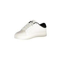 Calvin Klein Women's White Polyester Sneaker - 39 EU thumbnail