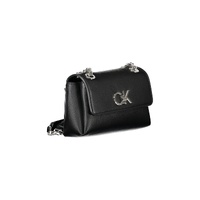 Calvin Klein Women's Black Polyethylene Handbag - One Size thumbnail
