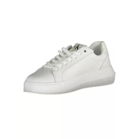 Calvin Klein Women's White Polyester Sneaker - 41 EU thumbnail