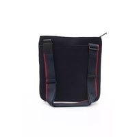 Cerruti 1881 Men's Sleek Blue Messenger Bag with Logo Detail - One Size thumbnail