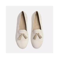 Cotton Denim Moccasins with Rubber Sole 41 EU Men thumbnail