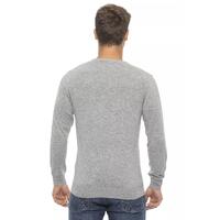 Crew Neck Solid Color Sweater L Men thumbnail