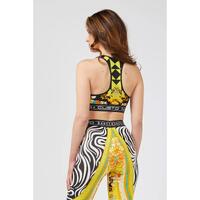 Logo Elastic Stretch Top with Front and Rear Opening M Women thumbnail