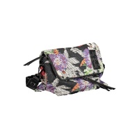 Desigual Women's Chic Black Cotton Handbag with Contrasting Details - One Size thumbnail