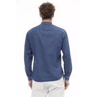 Button-Front Slim Fit Shirt with Italian Collar for Men M Men thumbnail