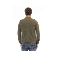 Distretto12 Men's Green Cotton Jacket - 50 IT thumbnail