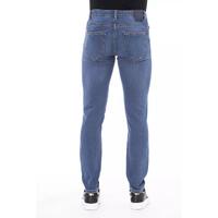 Button and Lace Closure Mens Jeans with Logo Lable W48 US Men thumbnail