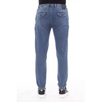 Button and Lace Closure Mens Jeans with Front and Back Pockets W50 US Men thumbnail