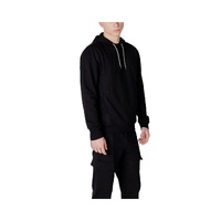EA7 Emporio Armani Men's Black Cotton Sweater - 48 IT thumbnail