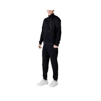 EA7 Emporio Armani Men's Black Cotton Sweatsuit - 48 IT thumbnail