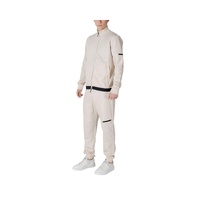 EA7 Emporio Armani Men's Beige Cotton Sweatsuit - 46 IT thumbnail