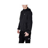 EA7 Emporio Armani Men's Black Polyester Jacket - 48 IT thumbnail