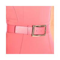 Sleeveless Dress with Belt and Back Zip Closure by Elisabetta Franchi 40 IT Women thumbnail