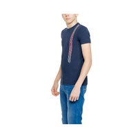 Emporio Armani Underwear Men's Blue Cotton T-Shirt - 44 IT thumbnail