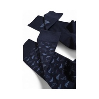 Emporio Armani Underwear Men's Blue Cotton Sock - One Size thumbnail
