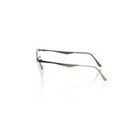 Frankie Morello Women's Glittering Gold Clubmaster Eyeglasses - One Size thumbnail