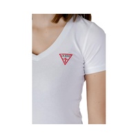 Guess Women's White Cotton Tops & T-Shirt - 40 IT thumbnail