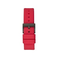 Guess Men's Red Silicone Watch - One Size thumbnail
