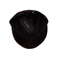 Authentic Dolce & Gabbana Newsboy Hat 57 cm Men thumbnail