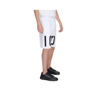 Icon Men's White Cotton Short - 44 IT thumbnail