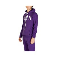 Icon Men's Purple Cotton Sweater - 44 IT thumbnail