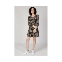 Jacqueline De Yong Women's Black Viscose Dress - 42 IT thumbnail
