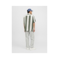 Jack Jones Men's Green Viscose Shirt - 48 IT thumbnail