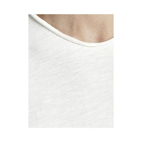 Jack Jones Men's Cream Organic Cotton T-Shirt - 52 IT thumbnail