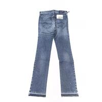 Logo Embroidered Slim Jeans with Fringed Bottom"

or 

"Fringed Slim Jeans with Logo Embroidery W28 US Women thumbnail