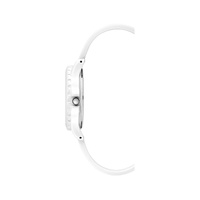 Juicy Couture Women's White Silicone Watch - One Size thumbnail