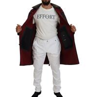 Hooded Parka Coat with Button Closure and Logo Details 46 IT Men thumbnail