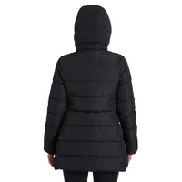Dolce & Gabbana Women's Elegant Full Zip Black Hooded Jacket - 36 IT thumbnail
