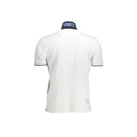 La Martina Men's White Cotton Polo Shirt - XL thumbnail