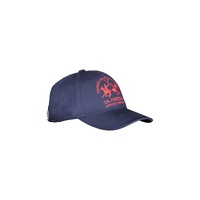 La Martina Men's Elegant Embroidered Cotton Visor Hat - One Size thumbnail