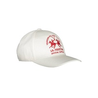 La Martina Men's Elegant Visored Hat with Embroidered Logo - One Size thumbnail