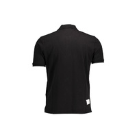 La Martina Men's Black Cotton Polo Shirt - S thumbnail
