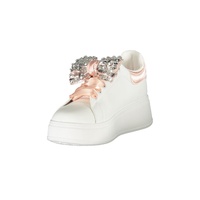 Laura Biagiotti Women's White Synthetic  Sneaker - 39 EU thumbnail