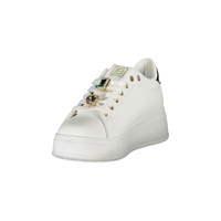 Laura Biagiotti Women's White Synthetic  Sneaker - 40 EU thumbnail