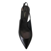Slingbacks Heels Pumps with Buckle Closure and Logo Details 35.5 EU Women thumbnail