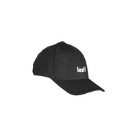 Levi's Men's Black Cotton Hats & Cap - One Size thumbnail