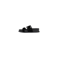 Liu Jo Women's Black Leather Sandal - 39 EU thumbnail