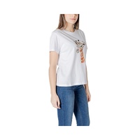 Liu Jo Women's White Cotton Tops & T-Shirt - 40 IT thumbnail